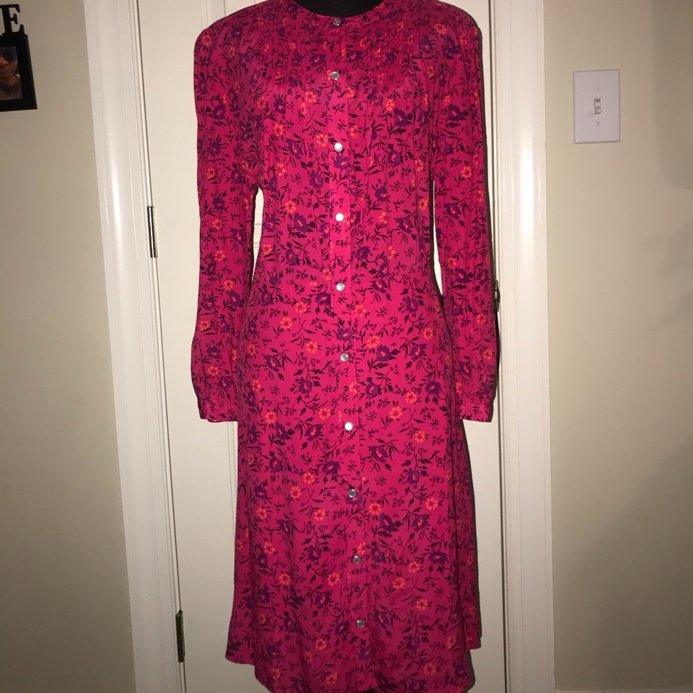 Gap button down dress